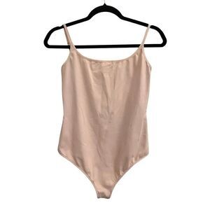 Intimately Free People Strappy Ballet core bodysuit pink M EUC